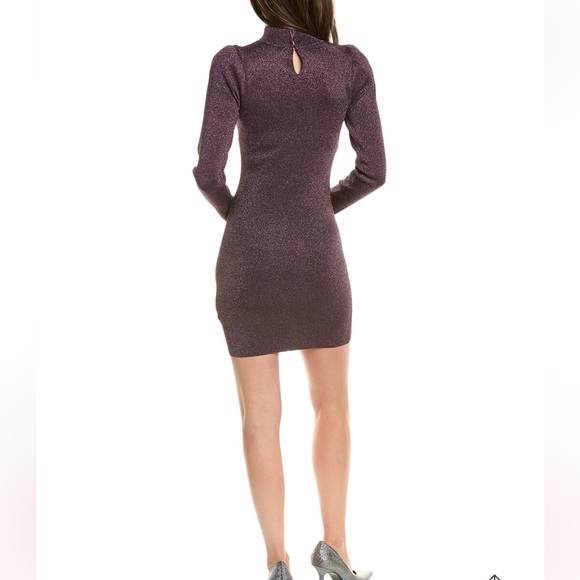 ASTR the Label Tillie Mini Dress in Pink/Black Shimmer, Size Medium, NWT - Picture 3 of 17